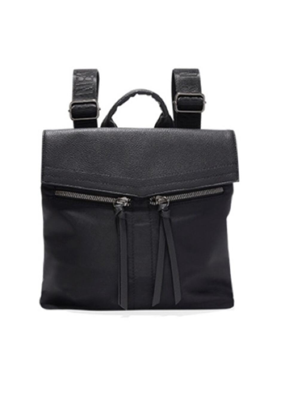 NWT Botkier Mini Backpack Black Nylon Minimalist Gorpcore Neutral